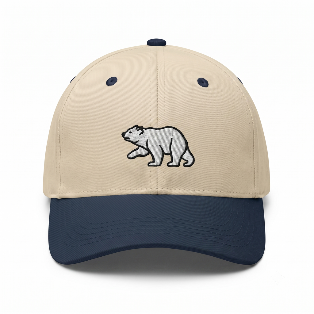 Polar Bear Dad Hat - Made in Canada